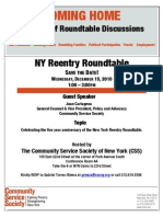 Save The Date - Roundtable December 15, 2010
