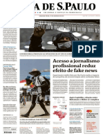 Folha de São Paulo (11.01.21) - Jornalismo profissional e fake news
