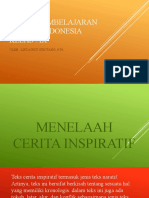 Menelaah Cerita Inspiratif