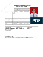 Application Form Calon Observer Member AMSA-Unsri 2021