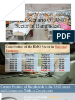 Current Scenario of RMG Sector in Bangladesh