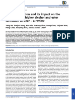 Wort Composition and Its Impact On The Flavour-Active Higher Alcohol and Ester Formation of Beer - A Review