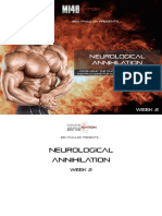 Neurological Annihilation - Week 2