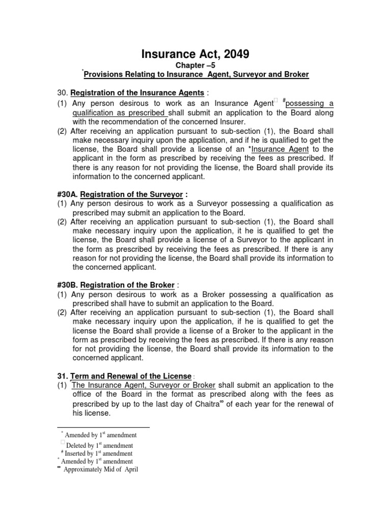 Insurance Agent and Surveyor Licensing | PDF | Insurance Broker | Insurance