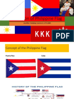 The Evolution of The Philippine Flag