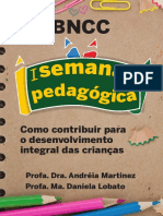 BNCC - Como Contribuir para o Desenvolvimento Integral Das Crianças - Andréia Pereira de Araújo Martinez e Daniela Lobato Do Nascimento