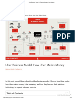 Uber Business Model - 1 Platform Attacking New Markets