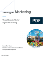 Inside Google Marketing: Three Steps To Master Digital Advertising