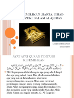 Materi 2, Kepemilikan, Harta, DN Jalan Rezeki Di Dalam Al-Qur'an