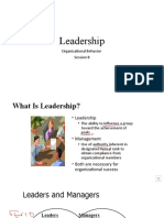 Session 10 Leadership