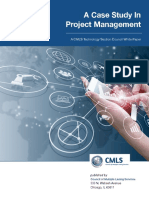 A Case Study in Project Management: A CMLS Technology Section Council White Paper