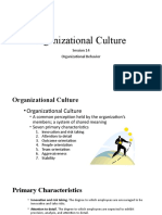 Session 14 - Organizational Culture