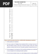 Finalterm Examination: Please Read The Following Instructions Carefully Before Attempting Any Question