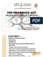 The Pharmacy Act