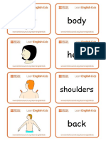 Flashcards Body