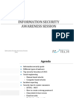 Information Security Awareness Session 2016
