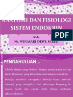Anatomi Dan Fisiologi Sistem Endokrin: Ns. Winasari Dewi, M.Kep