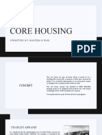 Core Housing: Submitted By-Haritha B Nair