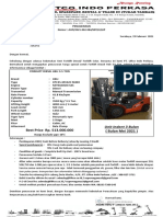 Penawaran Harga Unit HELI 3.5T PT. ADHI KARYA TBK (Tender) - Dikonversi