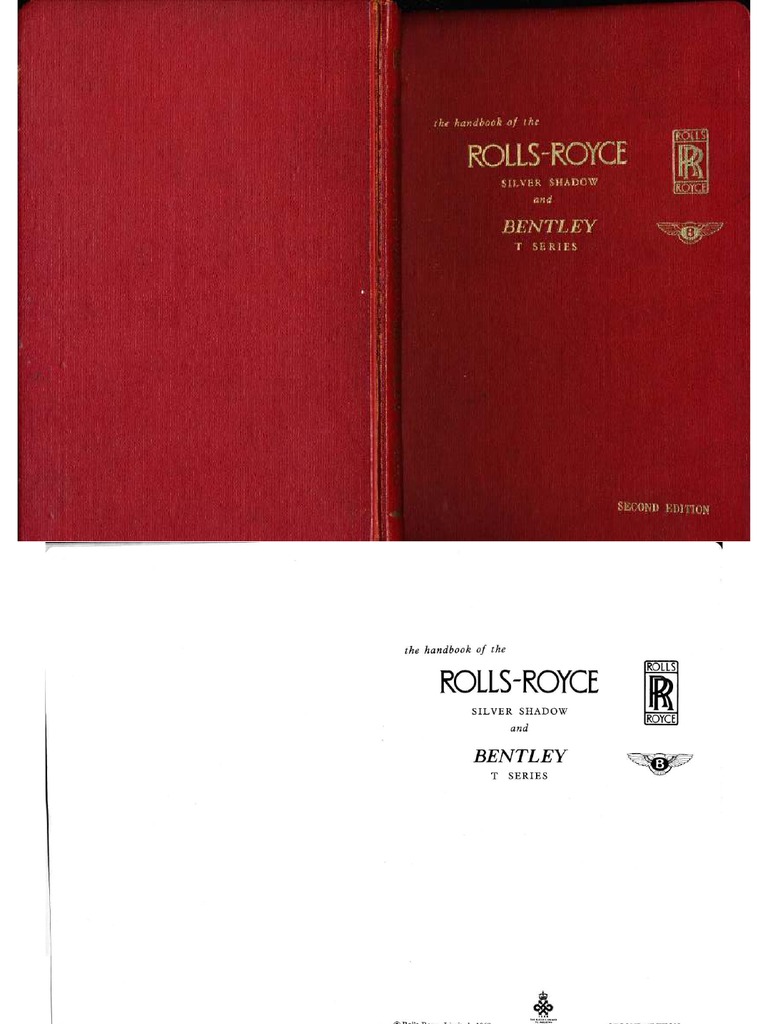 Rolls - Royce Hand Book | PDF | Home & Garden | Technology