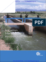 Irrigation Management Principles and Practices by Martin Burton