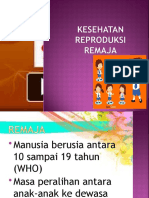 KESEHATAN REPRODUKSI Remaja - SMP