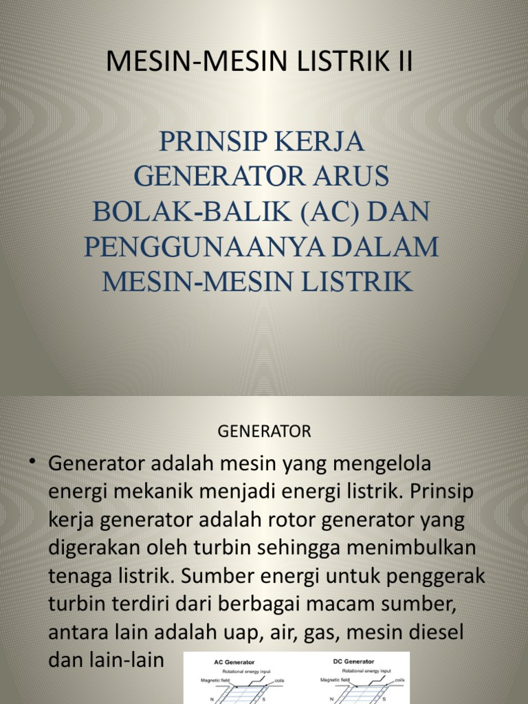 Mesin-Mesin Listrik Ii | PDF