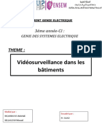 Rapport de Videosurveillace