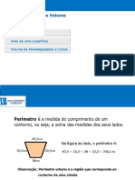 Area Perimetro e Volume