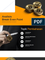 Kelompok 10 Seminar Manajemen Keuangan - Analisa Break Even Point