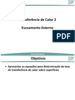 Transferência de Calor Escoamento Externo