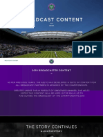 AELTC Broadcast Content 2019