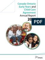 Canada Ontario Early Years Agreement 2017