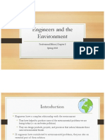 Engineers and The Environment: Professional Ethics - Chapter 8 Spring 2018