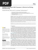 Risks: Machine Learning in P&C Insurance: A Review For Pricing and Reserving