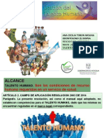 Exposicion Talento Humano RSL 2003 Version5 Generalidades