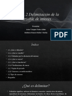 1.2 - Delimitacion de Una Variable