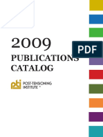 5014 - POST-TENSIONING INSTITUTE - Publications Catalog