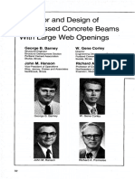5005 - GEORGE B. BARNEY - Behavior and Design of Prestressed Concrete Beams With Large Web Openings