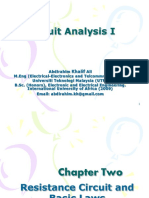 Circuit Analysis I: Series and Parallel Resistors