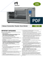 Instruction and Recipe Booklet Ction and Recipe Booklet: Deluxe Convection Toaster Oven Broiler