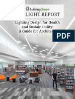 Spotlight Report: Lighting Design For Health and Sustainability: A Guide For Architects