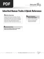 Download inherited human traits quick reference_public by Fares Howari SN49803808 doc pdf