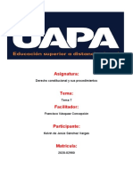 Derecho Constitucional Tema 7