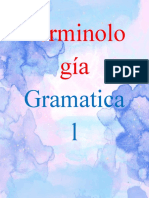 Terminología Gramatical