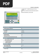 6av3617-1jc00-0ax1 Siemens Manual Datasheet