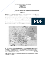 2011 - Geografie - Etapa Pe Scoala - Rezultate - Clasa A VIII-a - 0