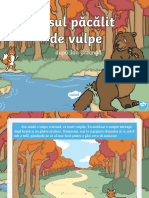 Ursul Pacalit de Vulpe - Prezentare PowerPoint