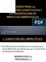 Anexo 2.CRITERIOS PARA LA EVALUACIÓN CUANTITATIVA Y LA PRIORIZACIÓN MATRIZ DE ASPECTOS E IMPACTOS