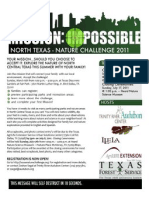 Texas Nature Challenge--DFW